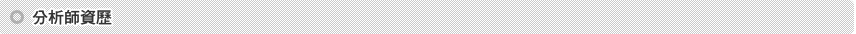 分析師簡歷